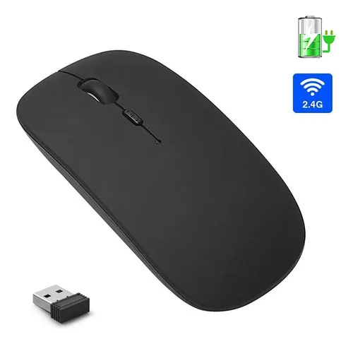 Mouse Inalambrico Negro