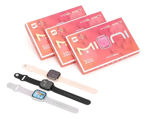 Reloj Smart Watch H10 mini 3 mallas - Imagen 5