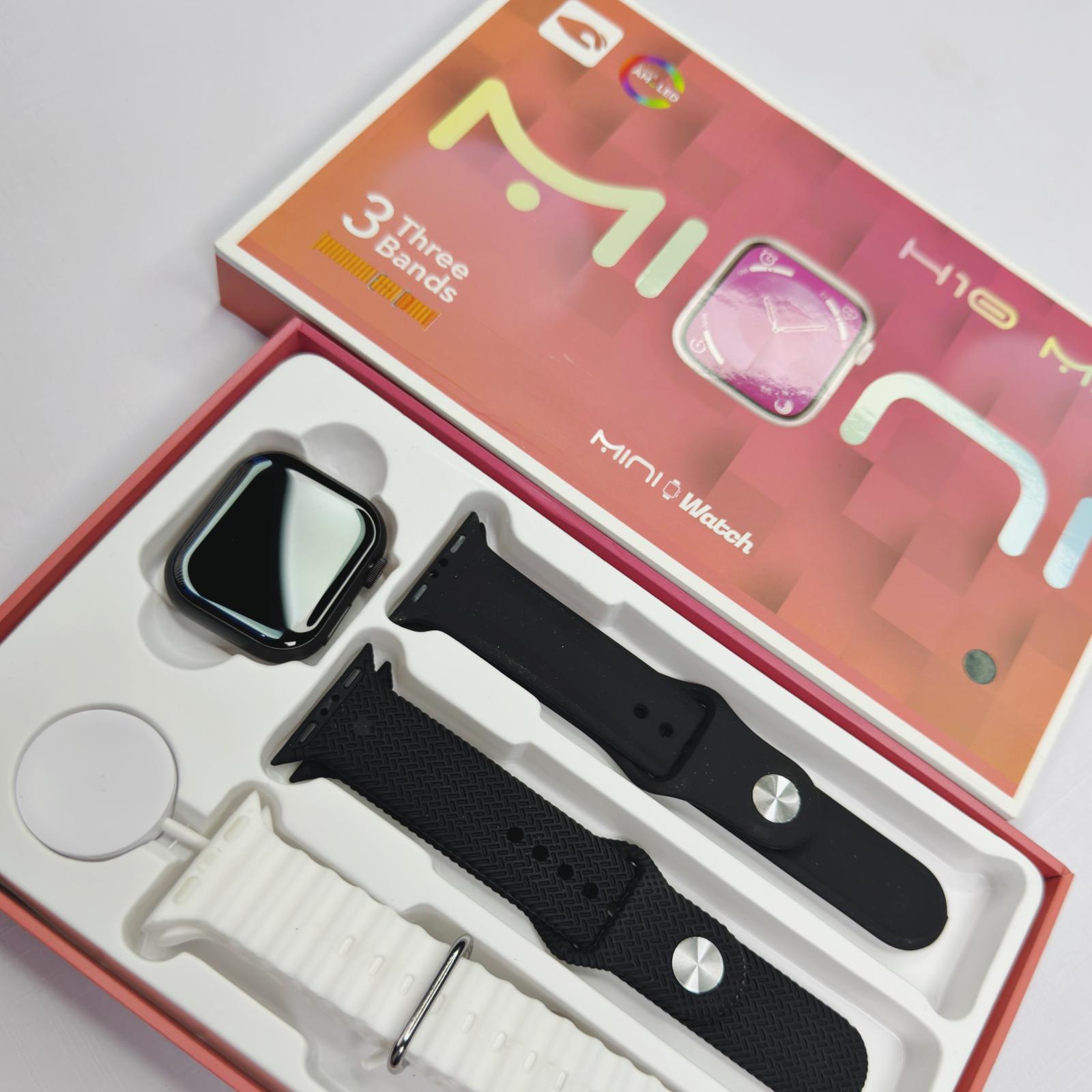 Reloj Smart Watch H10 mini 3 mallas - Imagen 4